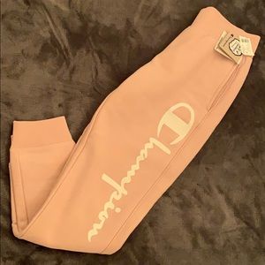 RARE blush pink Champion sweatpants/joggers